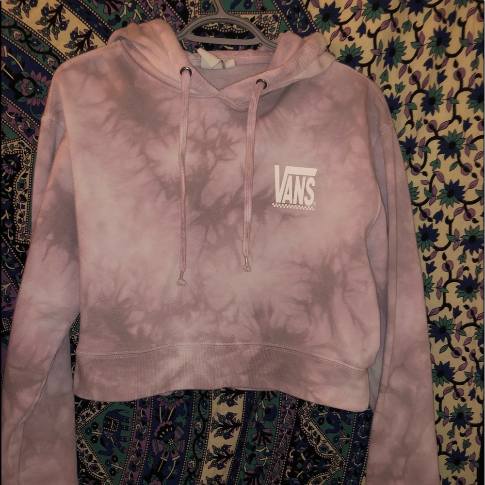 Cropped Vans hoodie